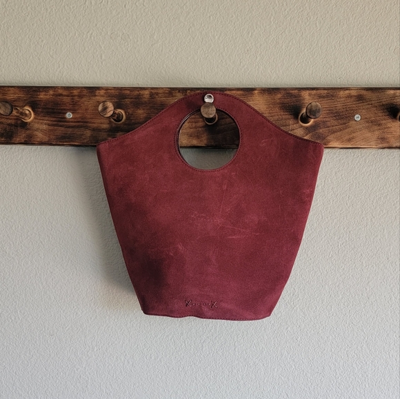 Elizabeth and James Plum Market Shopper Bag - Picture 2 of 7